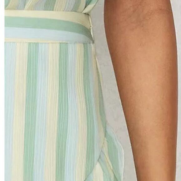 Lauren Conrad Women's Ruffle Mint Mini Skirt - Picture 4 of 6